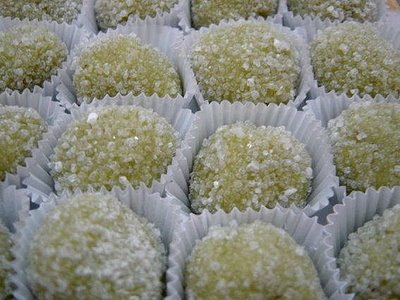 Brigadeiro capim santo