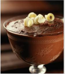 Páscoa, delicioso mousse.