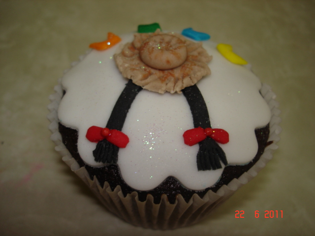 Festa junina, cupcakes.