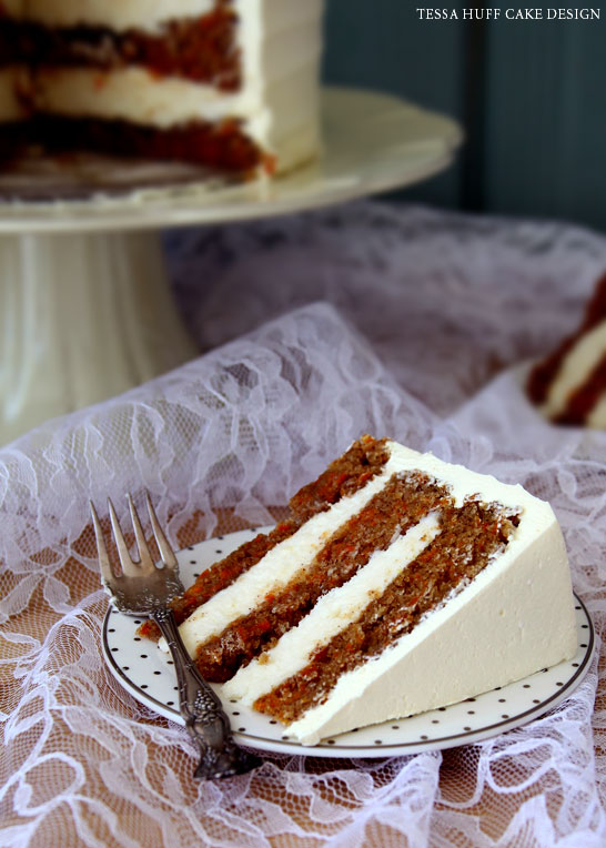 Bolo de cenoura especial.