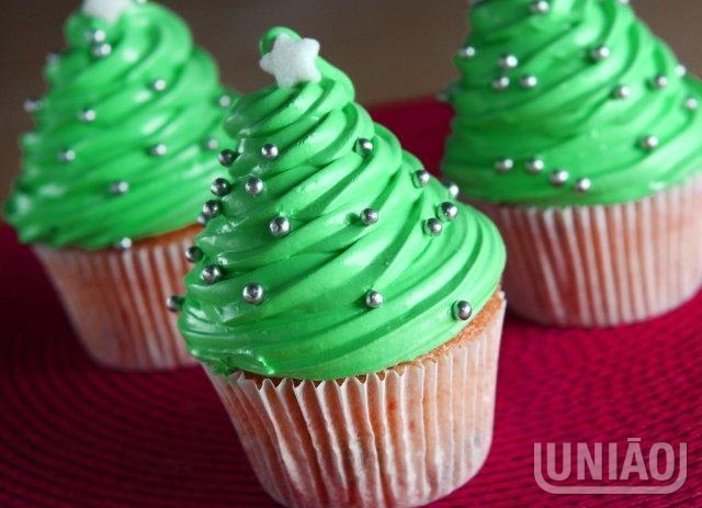 Cupcake para o natal.