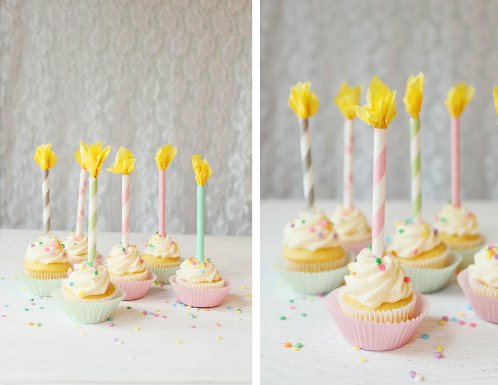 Decorando cupcakes, tutorial.