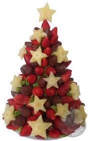 Morango como árvore de natal. – Segredos da Vovó Morango como árvore de natal. – Segredos da Vovó