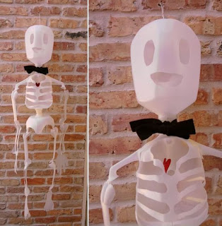 Tutorial de esqueleto para o Halloween.