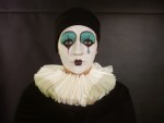 Fantasia Pierrot para baile carnavalesco