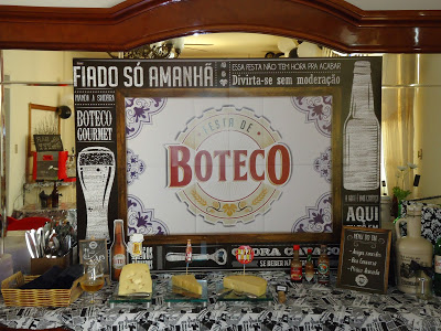 Festa tema  boteco servindo 50 pessoas