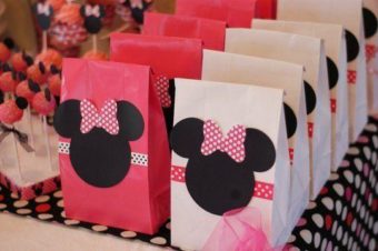 Decorações com o tema Minnie