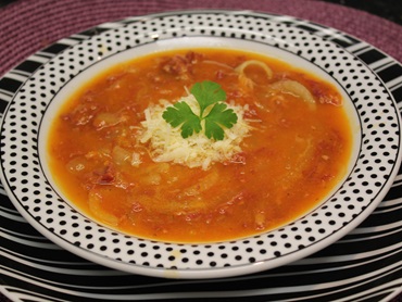 Caldo de mandioca para 150 pessoas