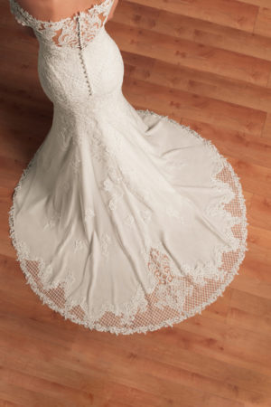 Escolhendo o vestido de noiva