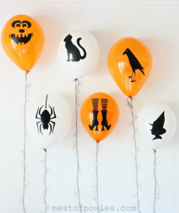 Tutorial balões para sua festa de halloween