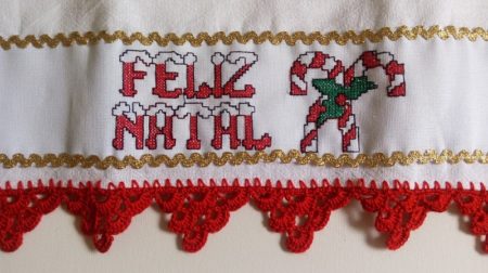 Enfeites de crochê para o natal