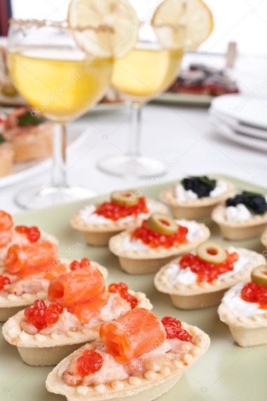 Aperitivos rápidos para o momento amizade