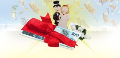 Trocando o presente por dinheiro no casamento