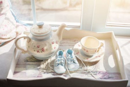 Organizando o chá de bebê
