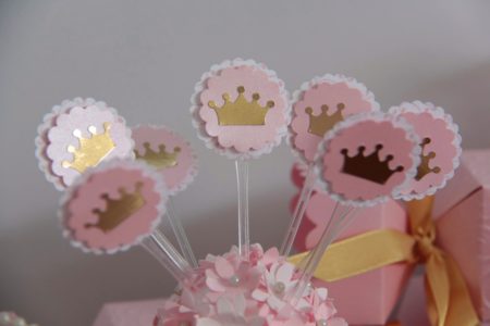 Detalhes com o tema princesa