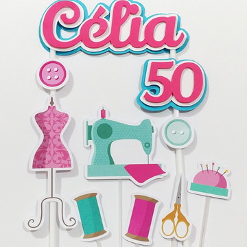 Tema costura para sua festa